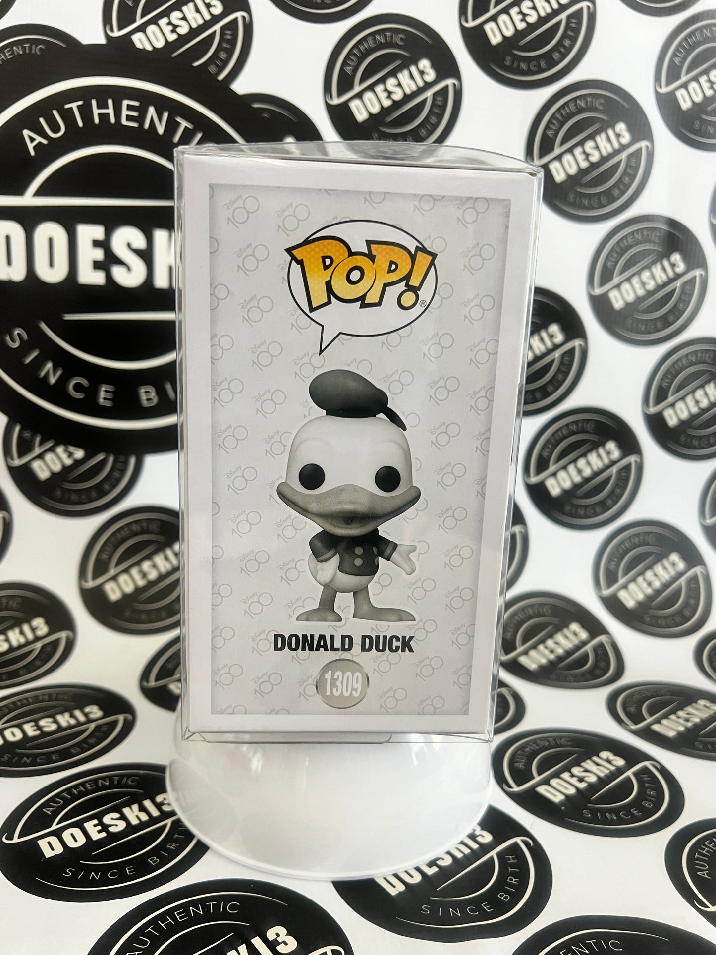 Funko Pop: Disney 100 Donald Duck #1309 (Target Con Exclusive) W/Protector