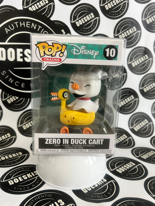 Funko Pop! Trains Disney - Zero in Duck Cart #10 W/Protector