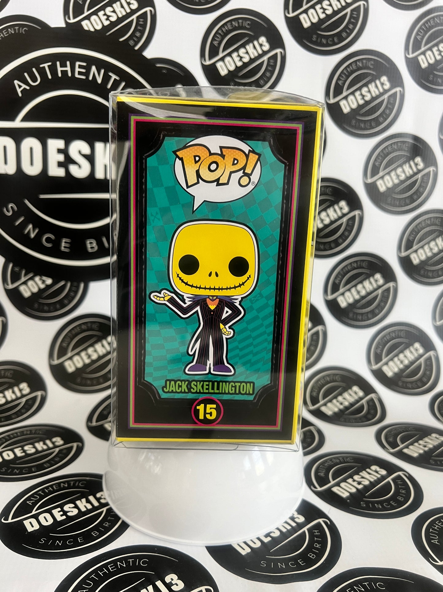 Funko Pop! Disney Nightmare Before Christmas Jack Skellington #15  W/Protector