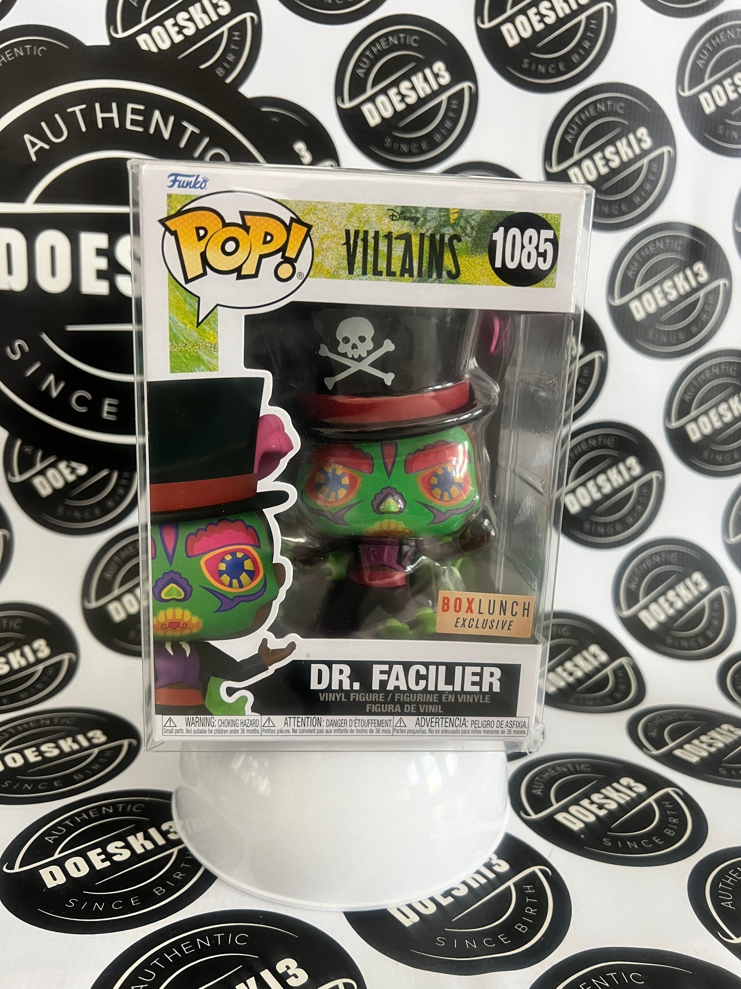 Funko Pop! Disney Villains Dr. Facilier #1085 - Box Lunch Exclusive W/Protector