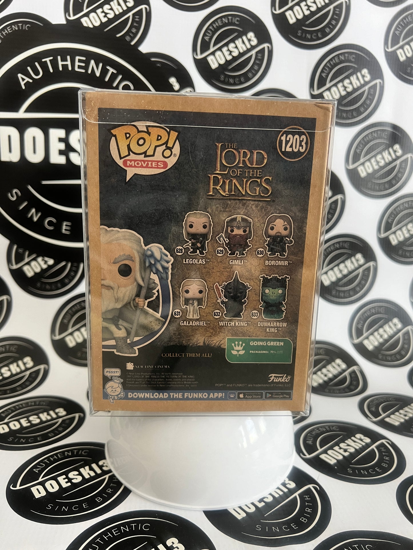 Funko Pop! Gandalf the White #1203 Glow in the Dark Box Lunch Exclusive W/Protector