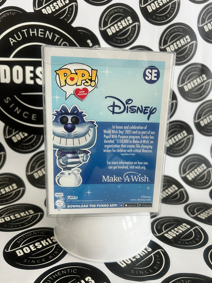 Funko Pops! with Purpose Disney Make A Wish Cheshire Cat #SE W/Protector