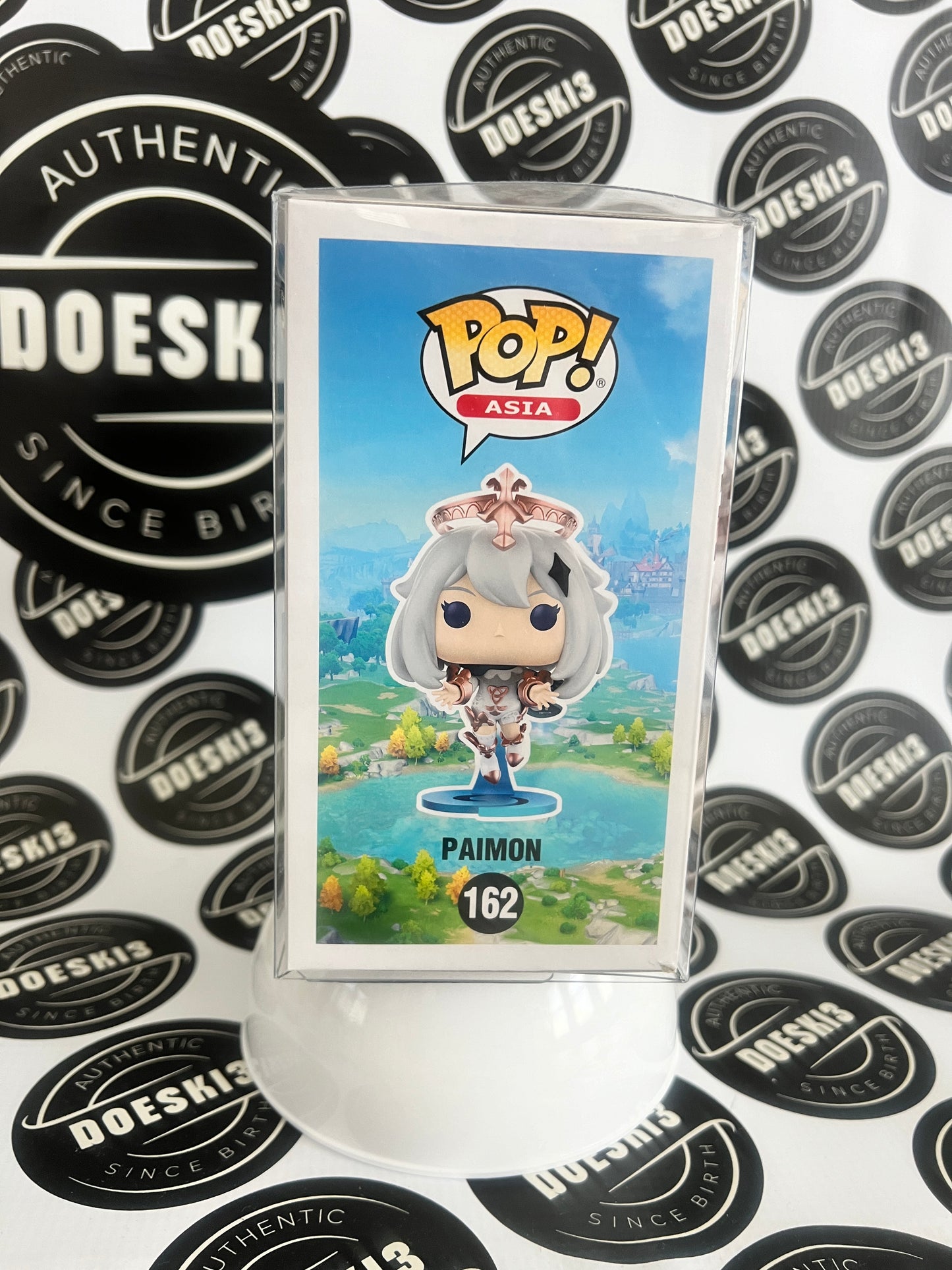 Funko Pop! Asia Genshin Impact Lumine #161, Impact Paimon #162 & Impact Aether #160 W/Protector