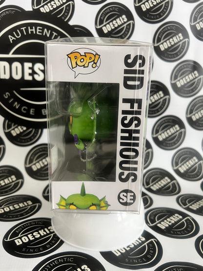 Funko Pop! Sid Fishious Heavy Metal Halloween Mascot 2023  LE 6000 W/Protector