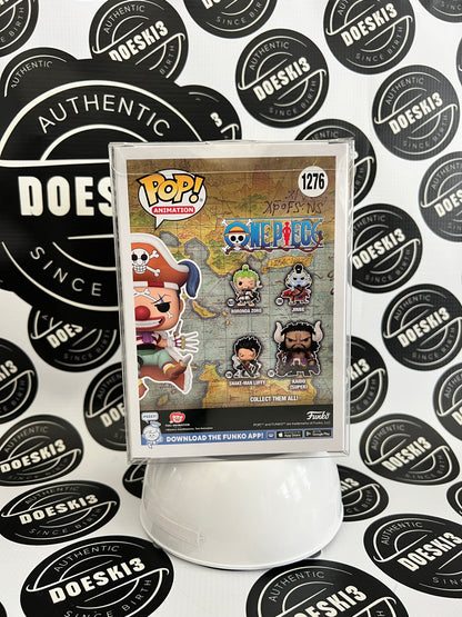 Funko Pop! One Piece Buggy the Clown  #1276 Hot Topic Exclusive W/Protector