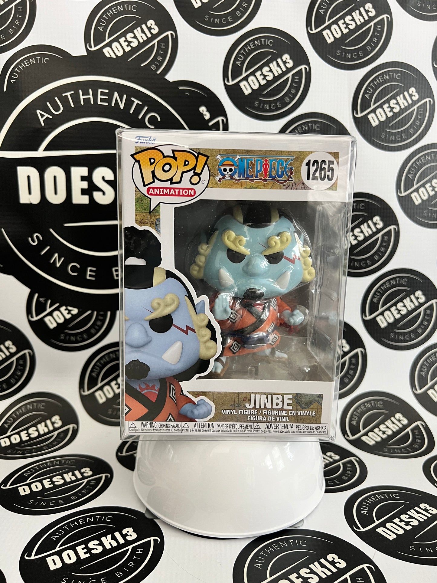 Funko Pop! One Piece Jinbe #1265  W/protector