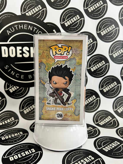 Funko Pop! One Piece - Snake-Man Luffy #1266  W/Protector