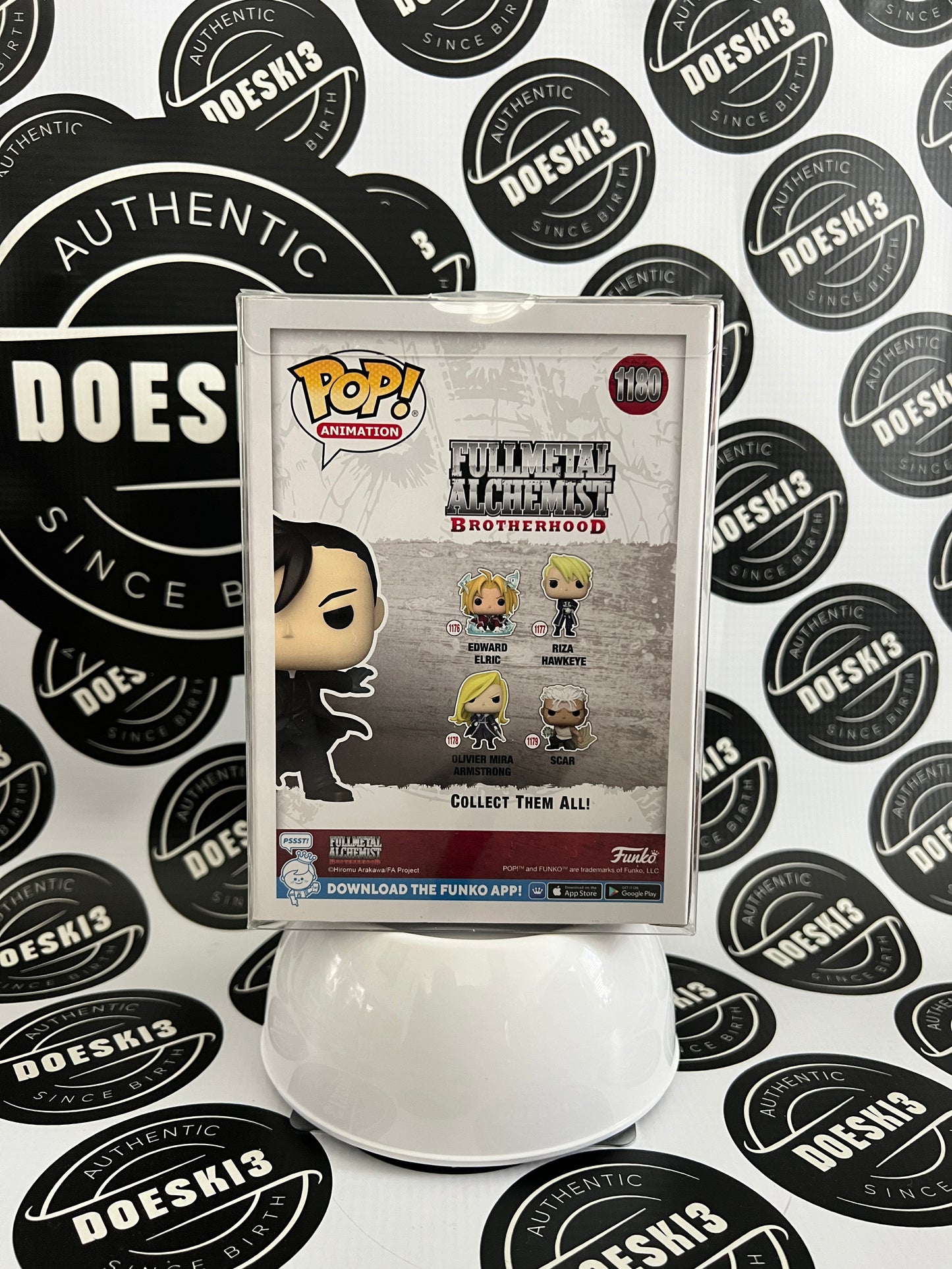 Funko Pop! Vinyl: Fullmetal Alchemist - Greed #1180 Hot Topic (Exclusive) W/Protector