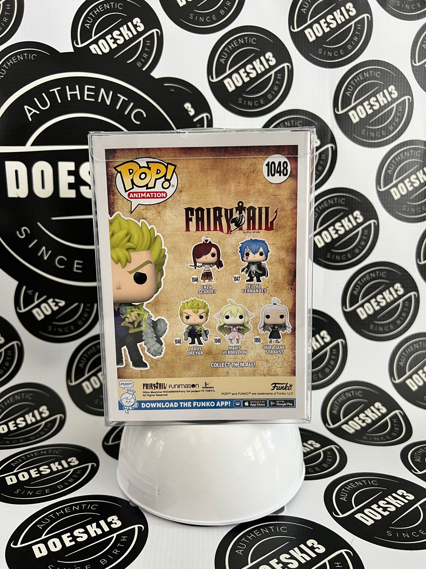 Funko Pop! Animation Anime Fairy Tail Laxus Dreyar #1048  W/Protector