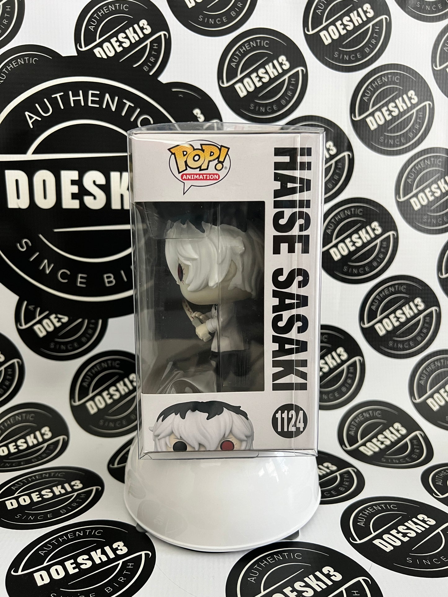 Funko Pop! Animation: Tokyo Ghoul re #1124 Haise Sasaki  W/Protector