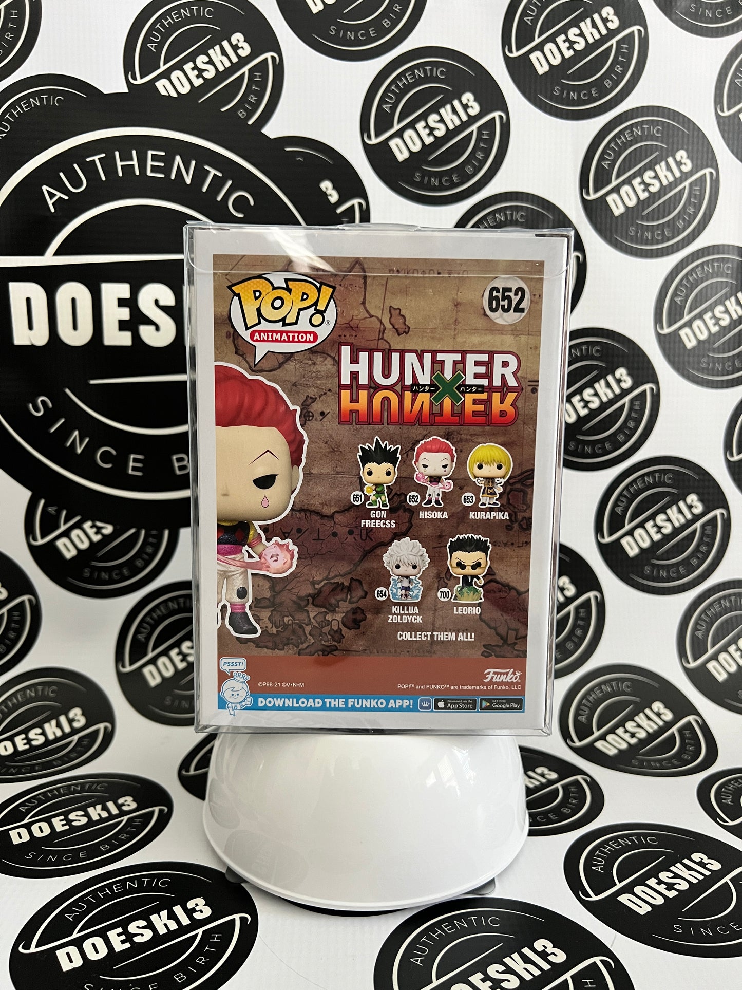 Funko Pop! Hunter X Hunter Hisoka #652 Diamond Hot Topic Exclusive W/Protector