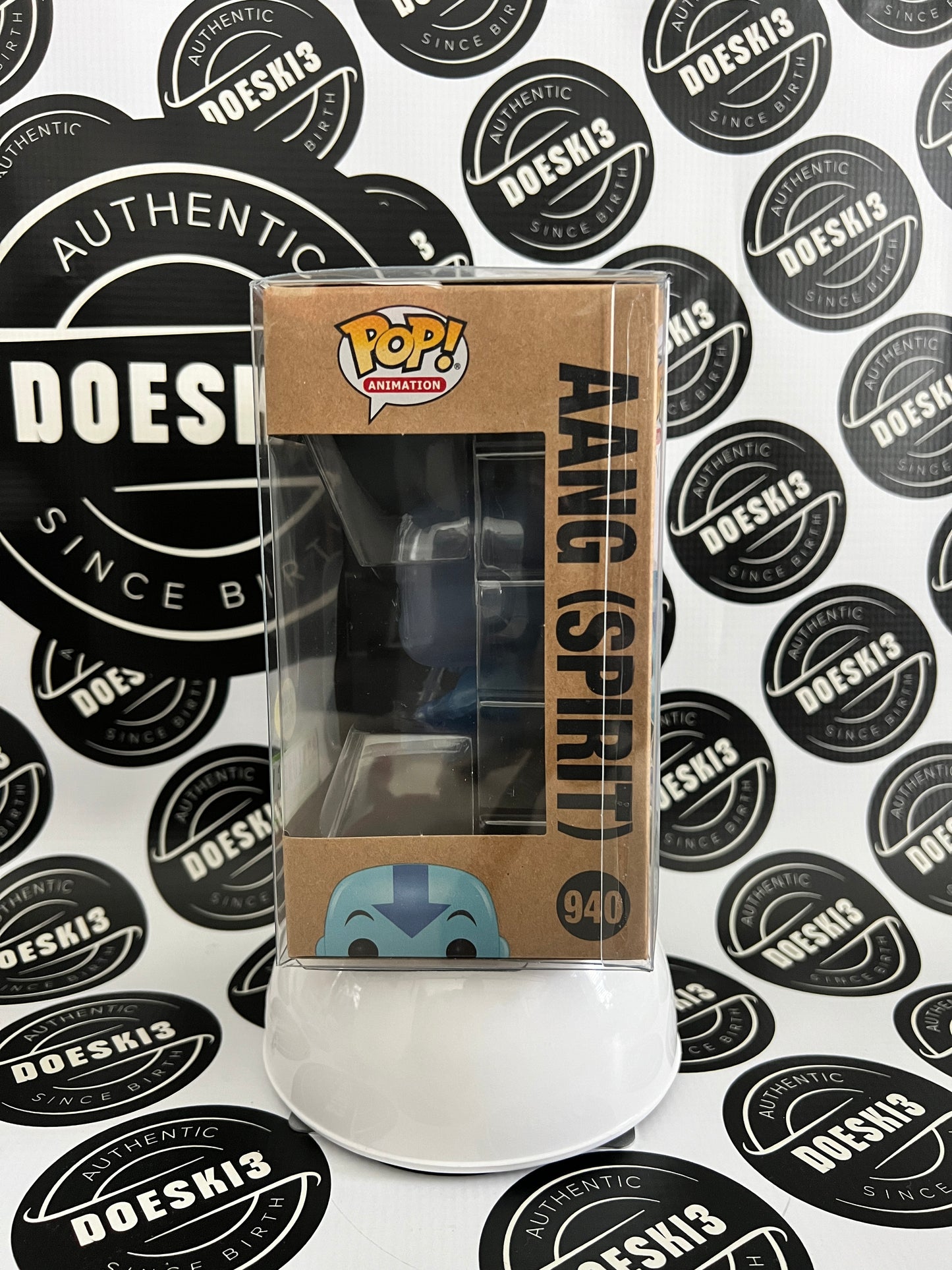 Funko Pop! Avatar the Last Airbender Aang Spirit GITD #940  Box Lunch Exclusive W/Protector