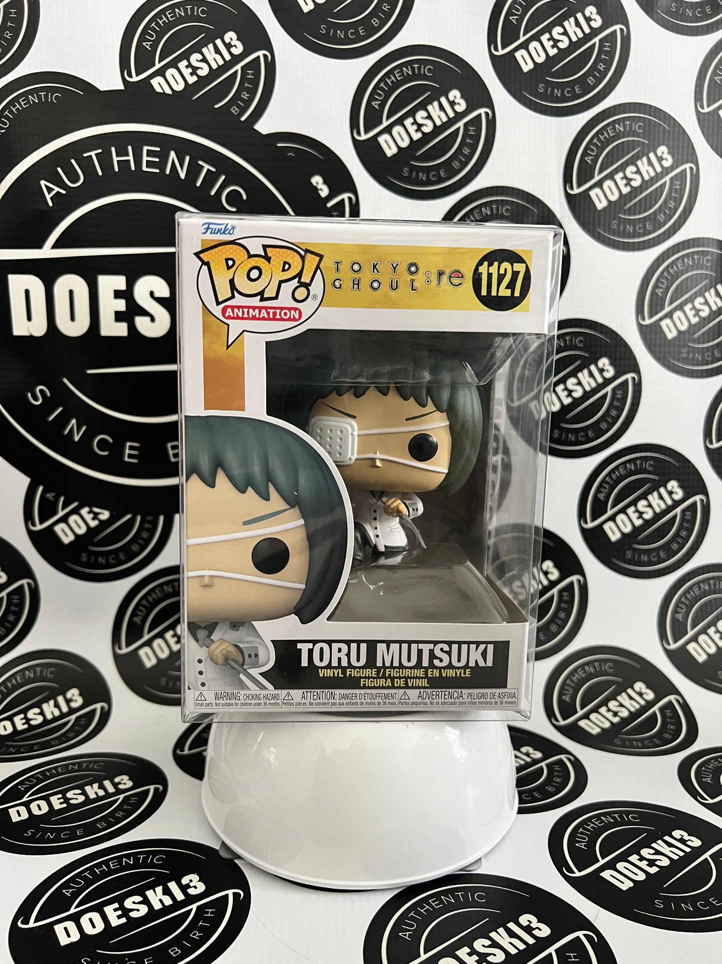 Funko Pop! Animation Tokyo Ghoul:re Toru Mutsuki #1127  W/Protector