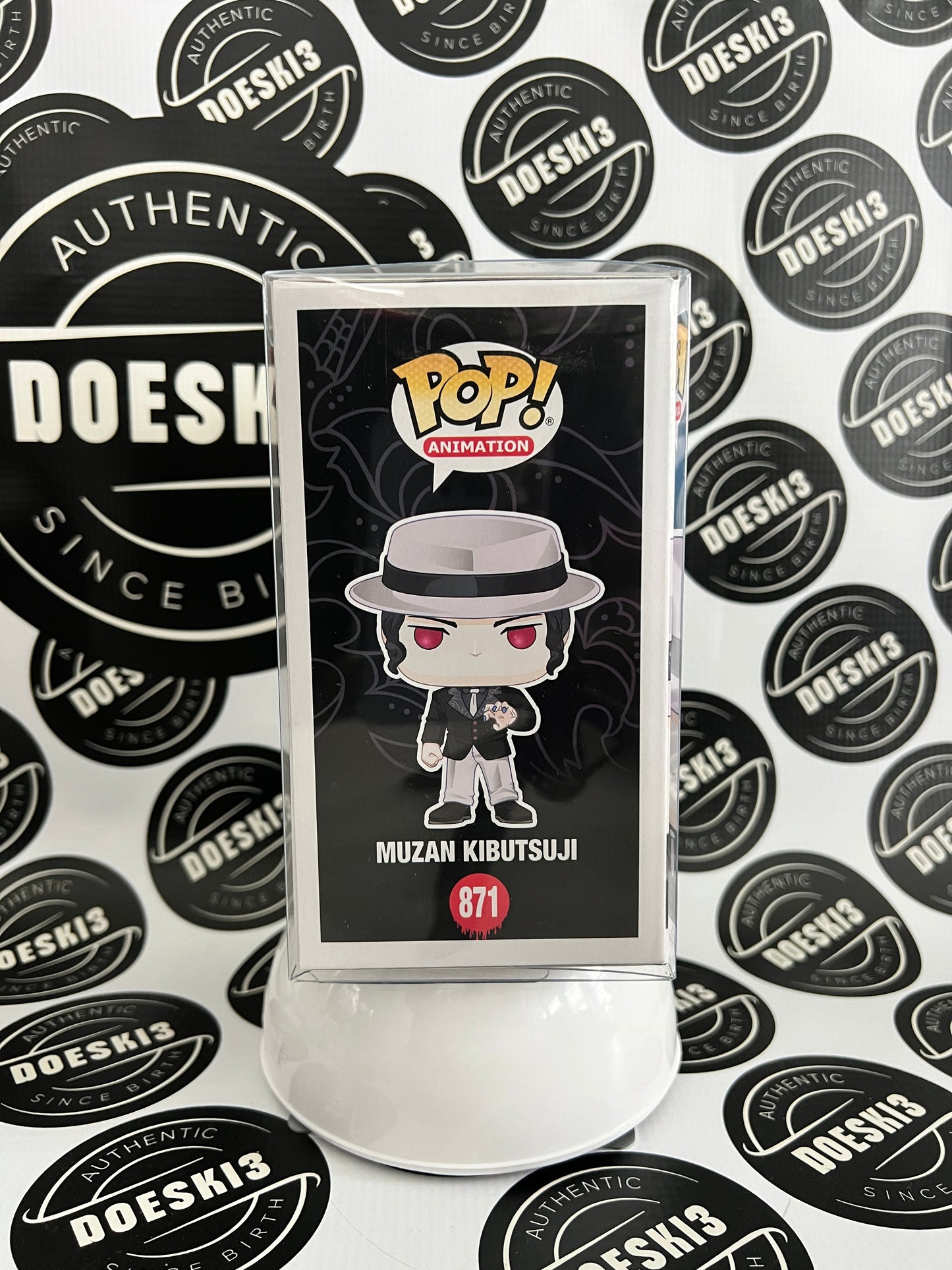 Funko Pop! Animation: Demon Slayer- Muzan Kibutsuji #871  W/Protector