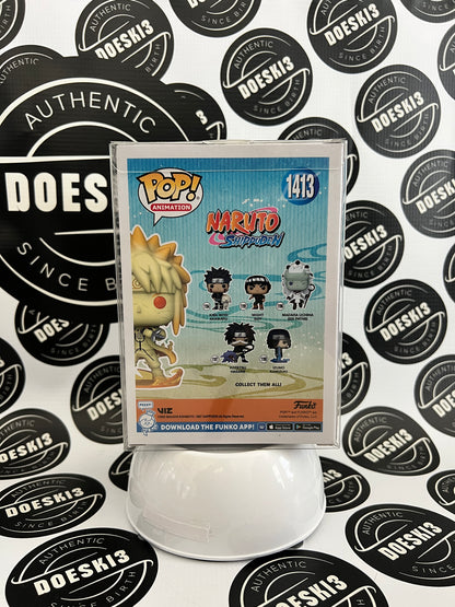 Funko Pop! Naruto Shippuden - Minato Namikaze #1413 (Nine Tail Chakra Mode)  Funko (Exclusive)  W/Protector