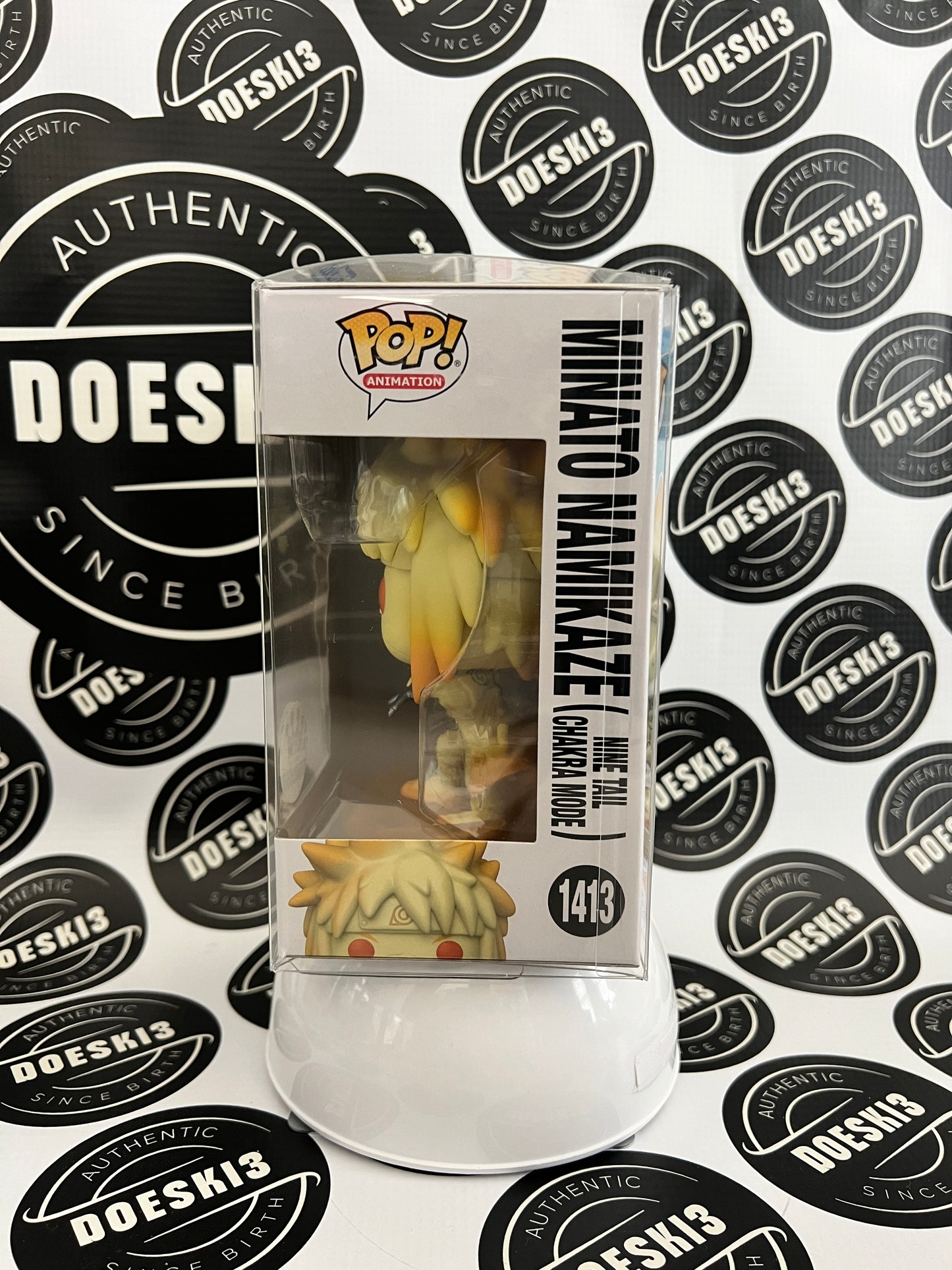 Funko Pop! Naruto Shippuden - Minato Namikaze #1413 (Nine Tail Chakra Mode)  Funko (Exclusive)  W/Protector