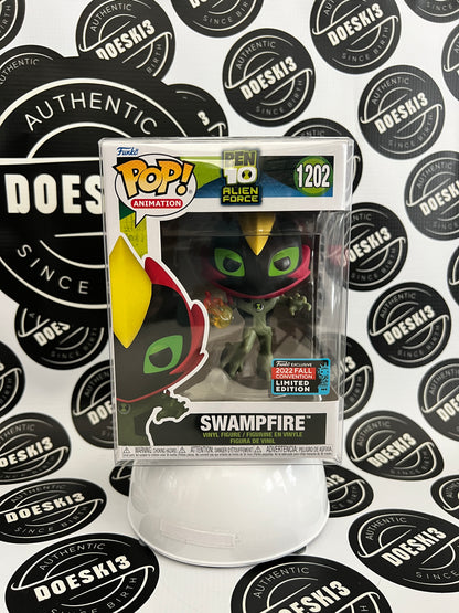 Funko Pop! Ben 10 - Swampfire - 2022 Fall Convention Limited Edition W/Protector