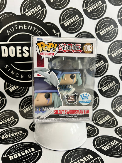 Funko Pop! Silent Swordsman LV0 #1063-Funko Exclusive~25th Anniversary  W/Protector