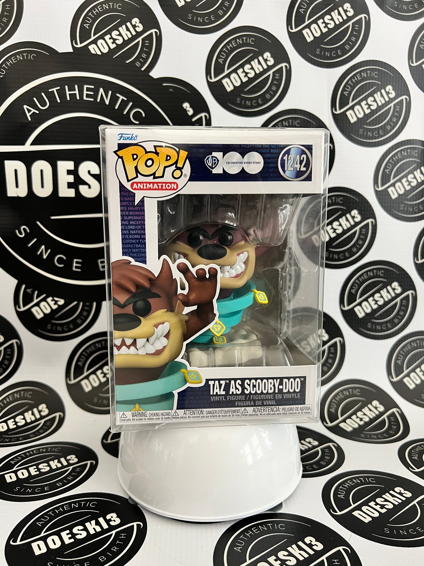 Funko Pop! Taz As Scooby-Doo #1242 WB 100 W/Protector