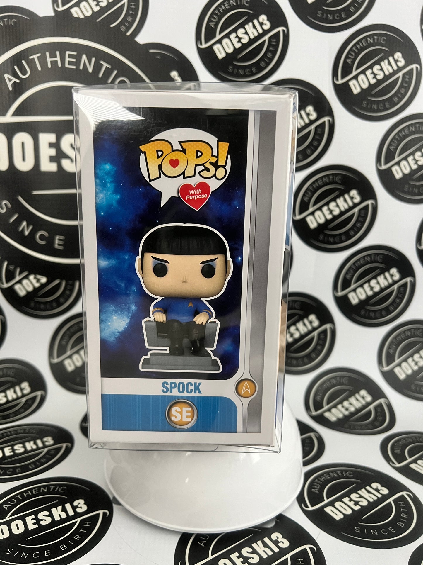 Funko Pop! Pops with Purpose Star Trek Spock SE W/Protector