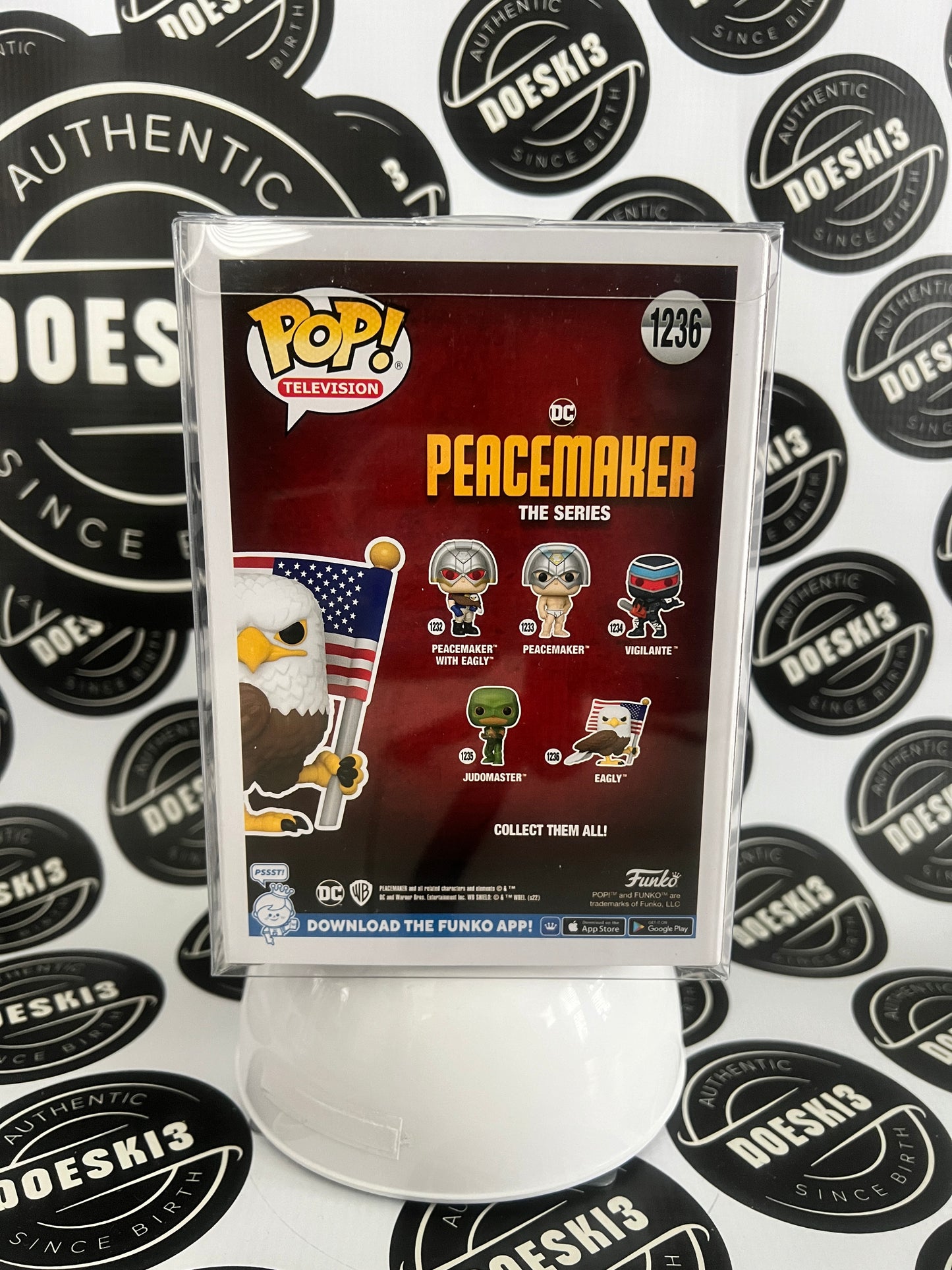 Funko Pop! DC Peacemaker Eagly #1236 W/Protector