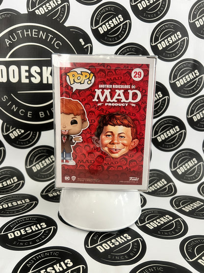 Funko Pop! Mad Magazine Alfred E Neuman #29 (Chase) W/Protector