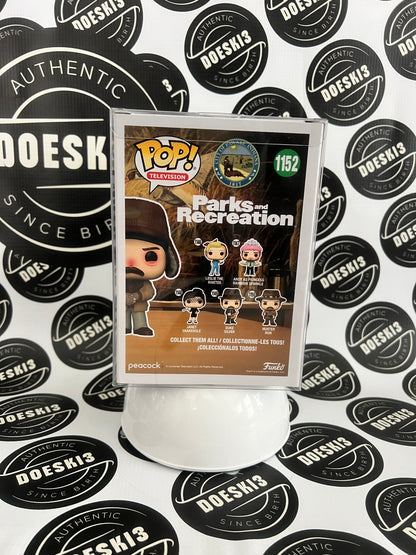 Funko Pop! Parks and Recreation - Ron with the Flu #1152 - Funko Exclusive W/Protector