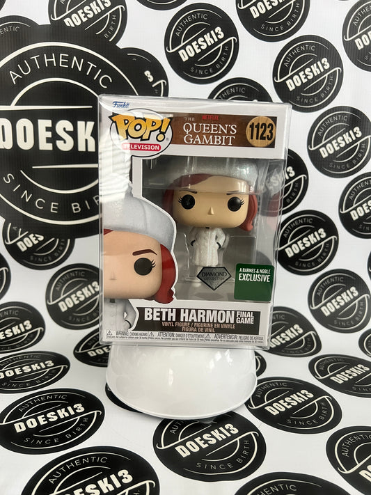 Funko Pop! The Queens Gambit: Beth Harmon Final Game #1123 Barnes & Noble Exclusive W/Protector