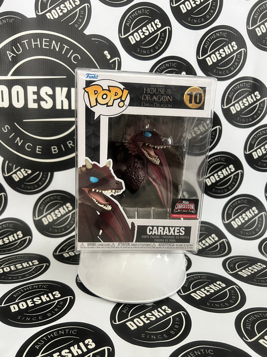 Funko Pop! House of the Dragon Caraxes #10 Target Con Exclusive  W/Protector