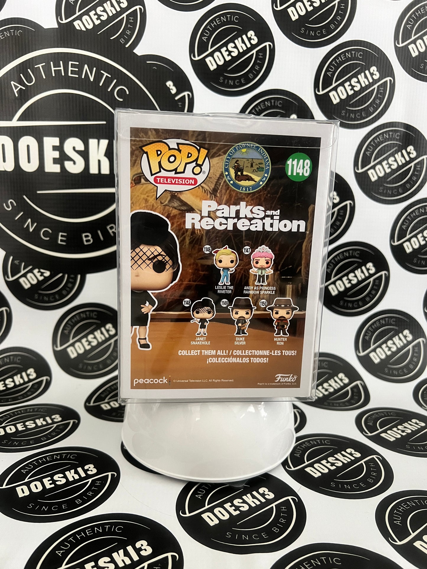 Funko Pop! Television: Parks and Recreation: Janet SnakeHole #1148 W/Protector