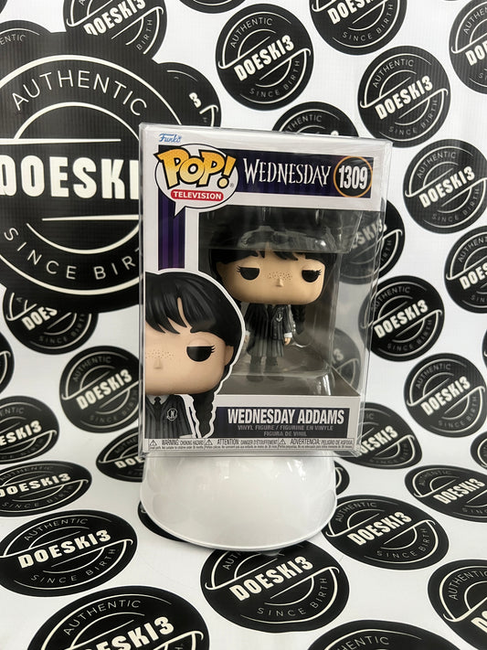 Funko Pop! The Addams Family - Wednesday Addams #1309 W/Protector