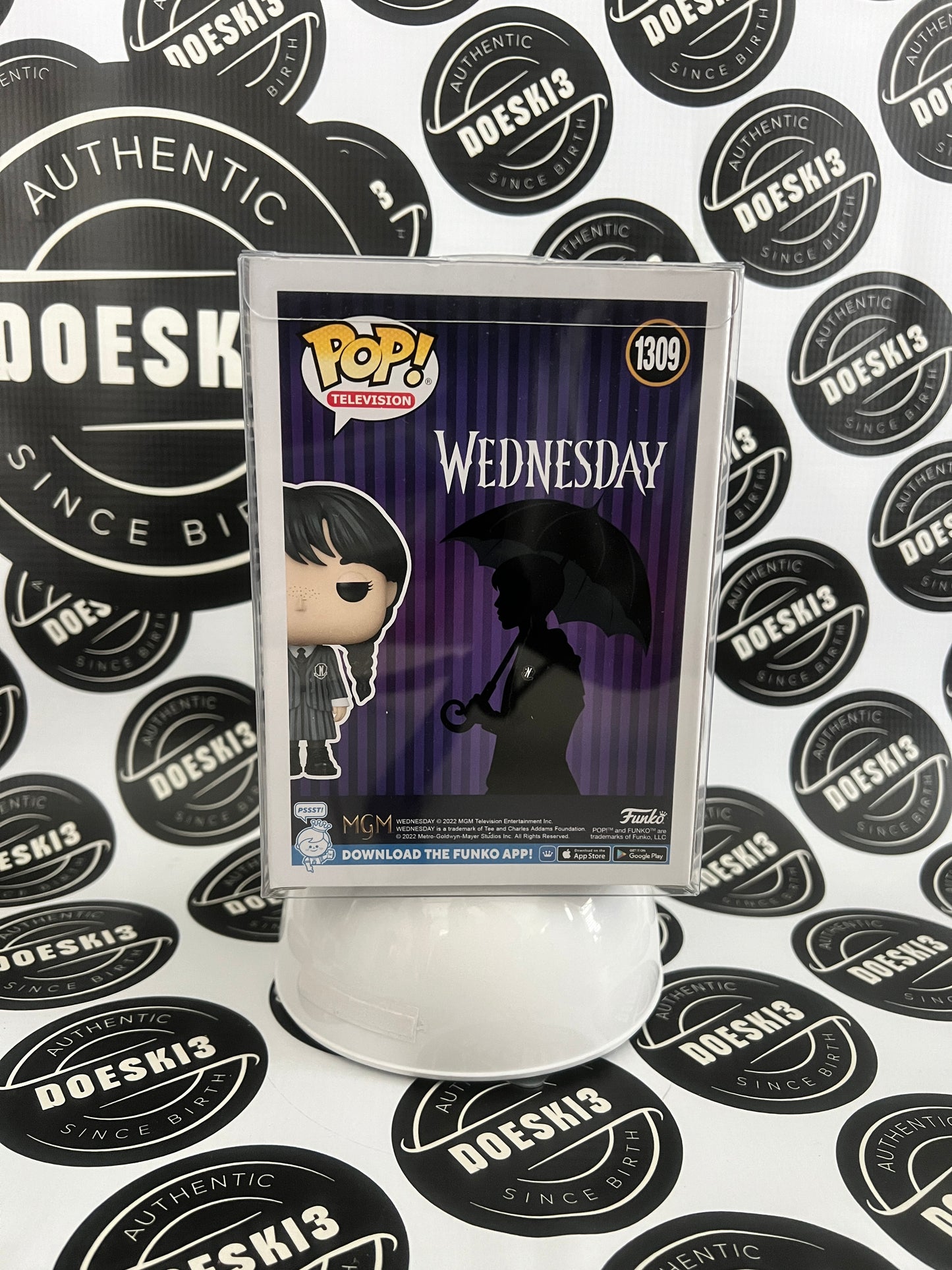 Funko Pop! The Addams Family - Wednesday Addams #1309 W/Protector