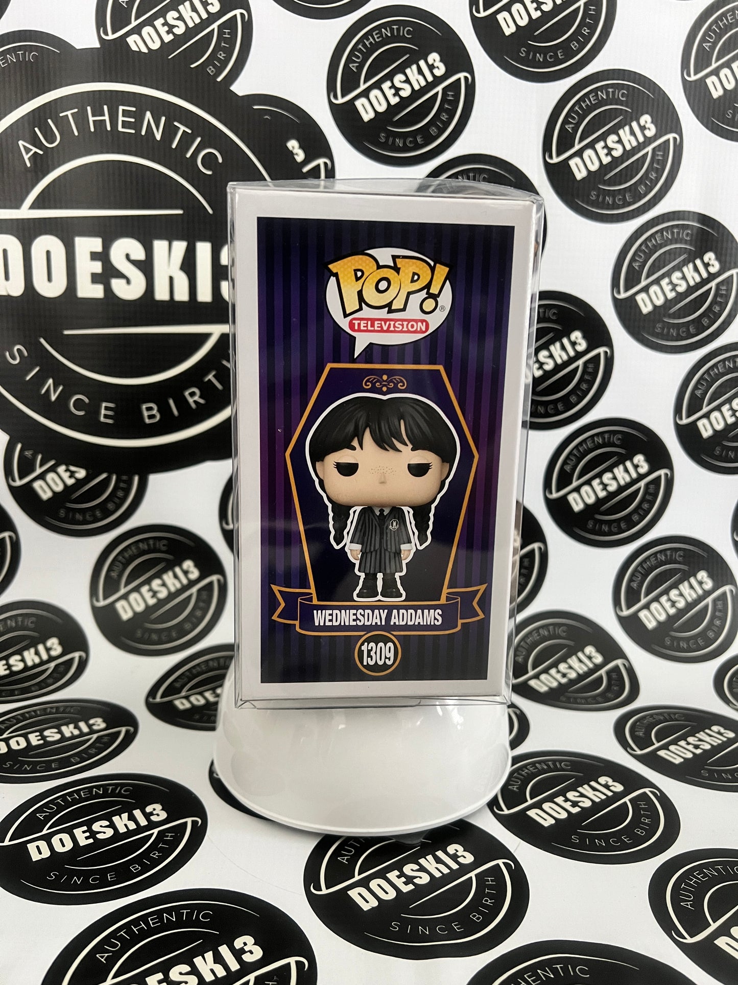 Funko Pop! The Addams Family - Wednesday Addams #1309 W/Protector