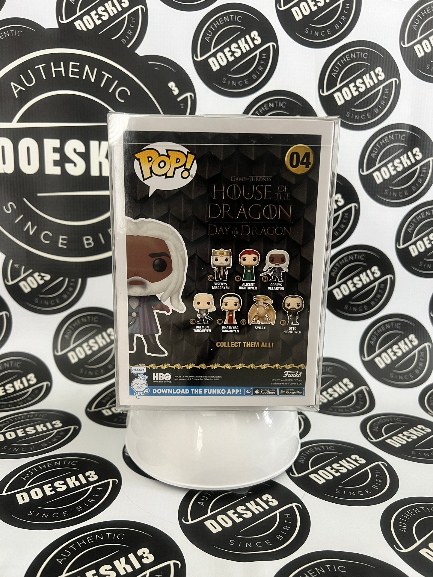 Funko Pop! Game of Thrones House of the Dragon - Corlys Velaryon #04 W/Protector