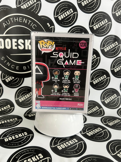 Funko Pop!! Television Squid Game Masked Soldier #1230 Funko Exclusive W/Protector