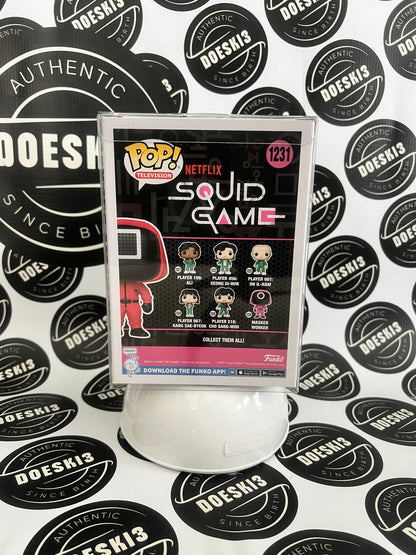Funko Pop! Squid Game Masked Manager #1231 (Walmart Exclusive) W/Protector