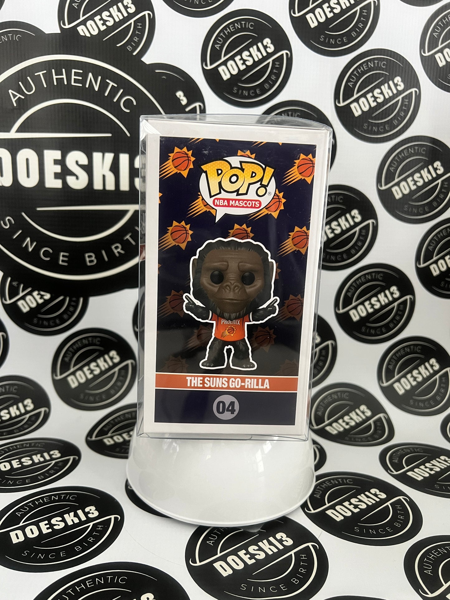 Funko Pop! NBA Mascots Phoenix Suns - The Suns Go- Rilla #04 W/Protector