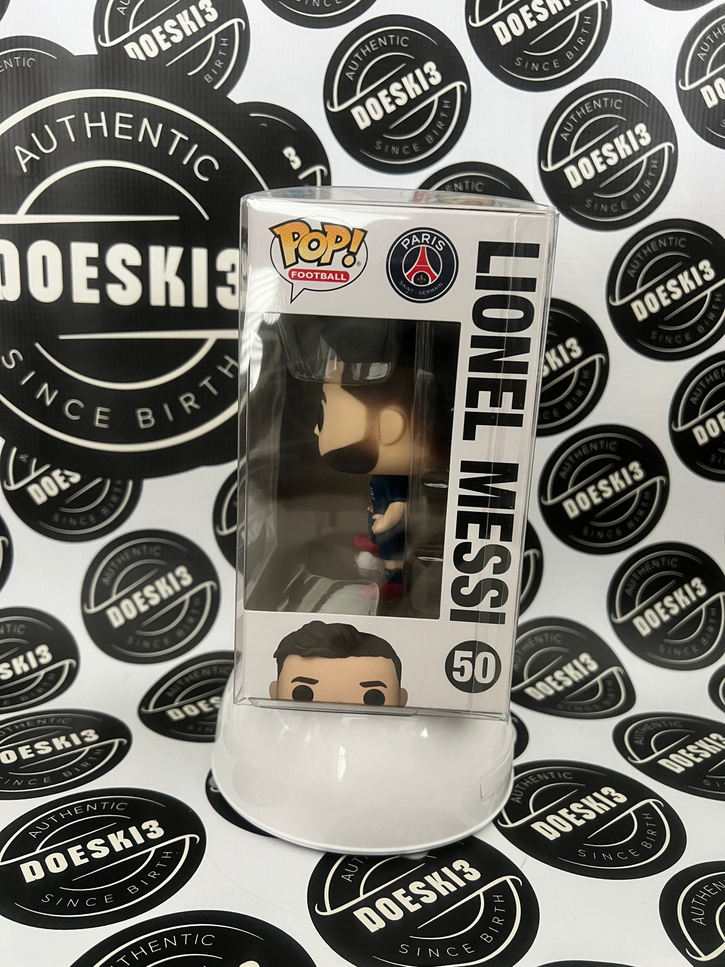 Funko Pop! Lionel Messi #50 Paris Saint-Germain Soccer EPL W/Protector