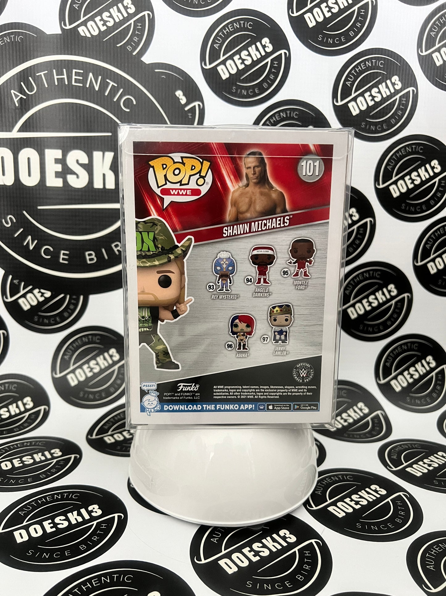 Funko Pop! WWE - Shawn Michaels #101 (GameStop Exclusive) W/Protector