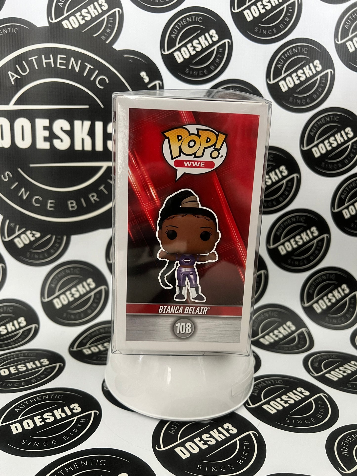 Funko Pop! WWE - Bianca Belair #108 W/Protector