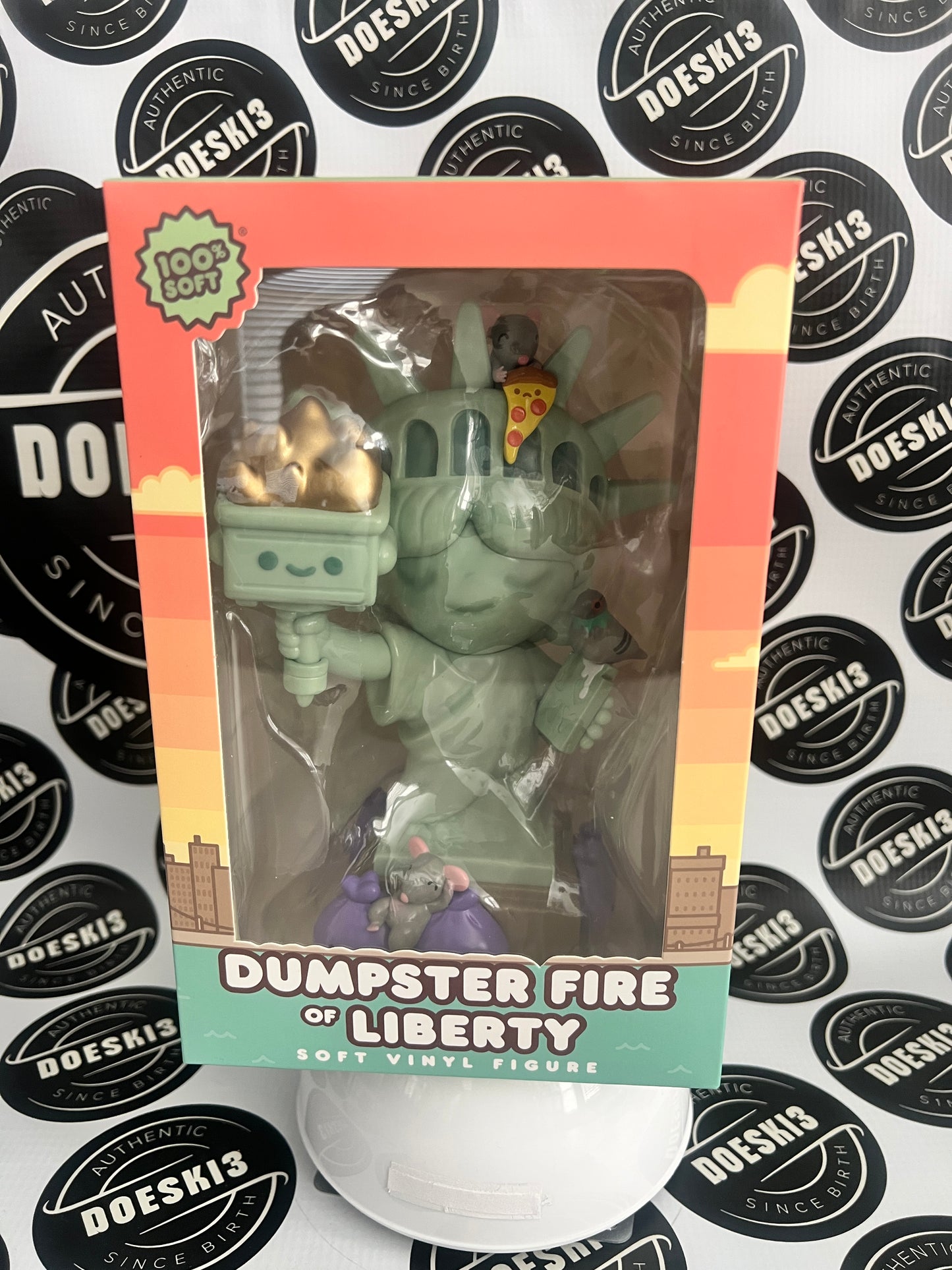 NYCC 2024 EXCLUSIVE 100% SOFT EXCLUSIVE - DUMPSTER FIRE OF LIBERTY