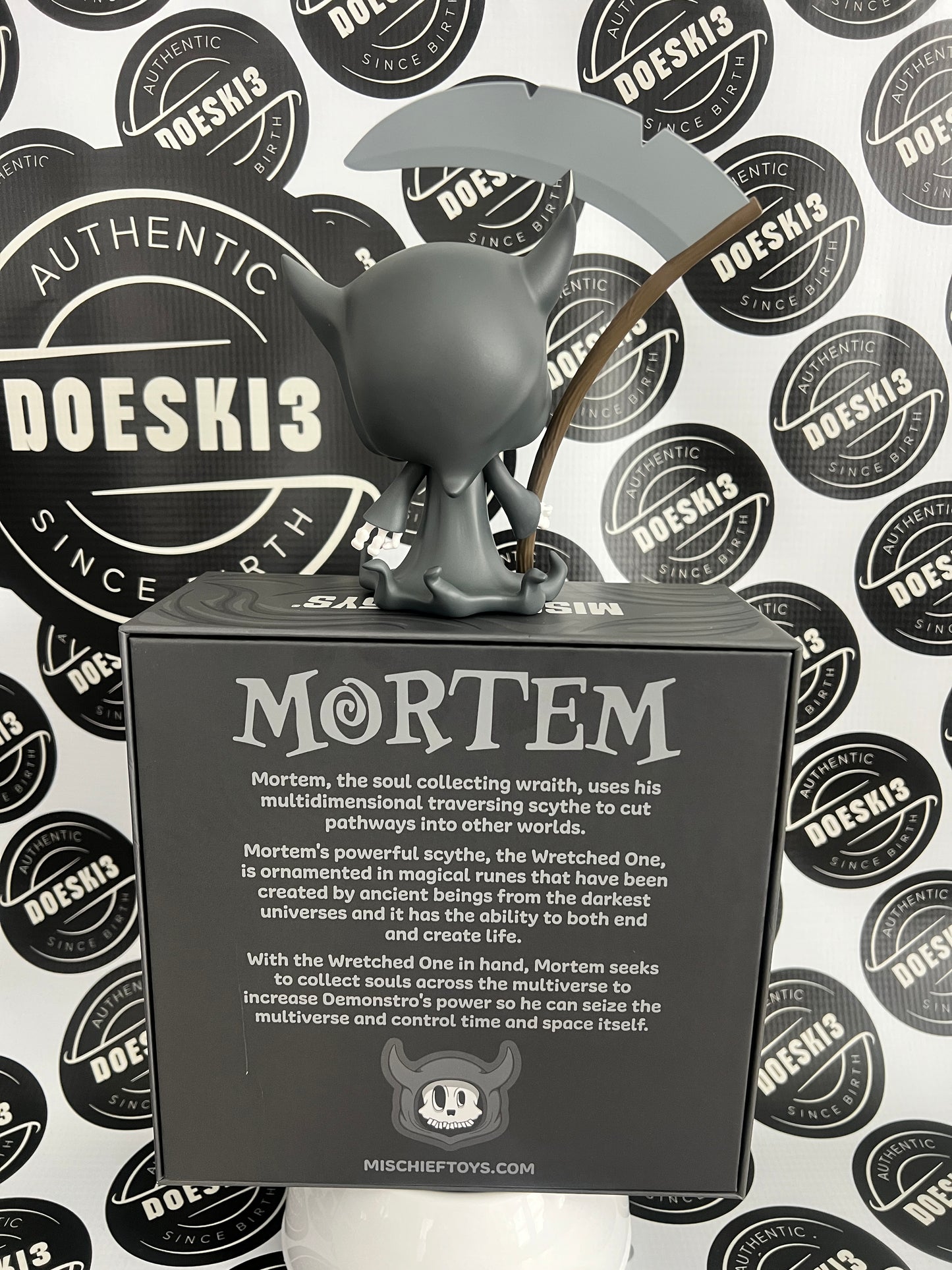 Mischief Toys Mortem  First Run Edition Of 250 Signed