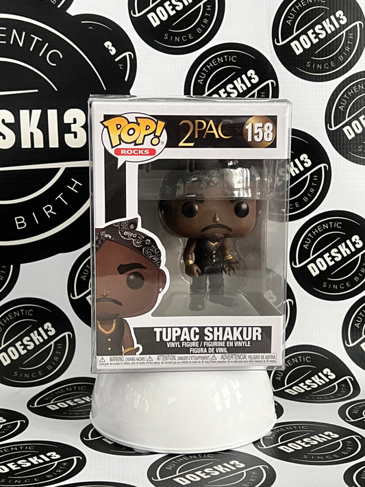 Funko Pop! Rocks Tupac Shakur #158 W/Protector