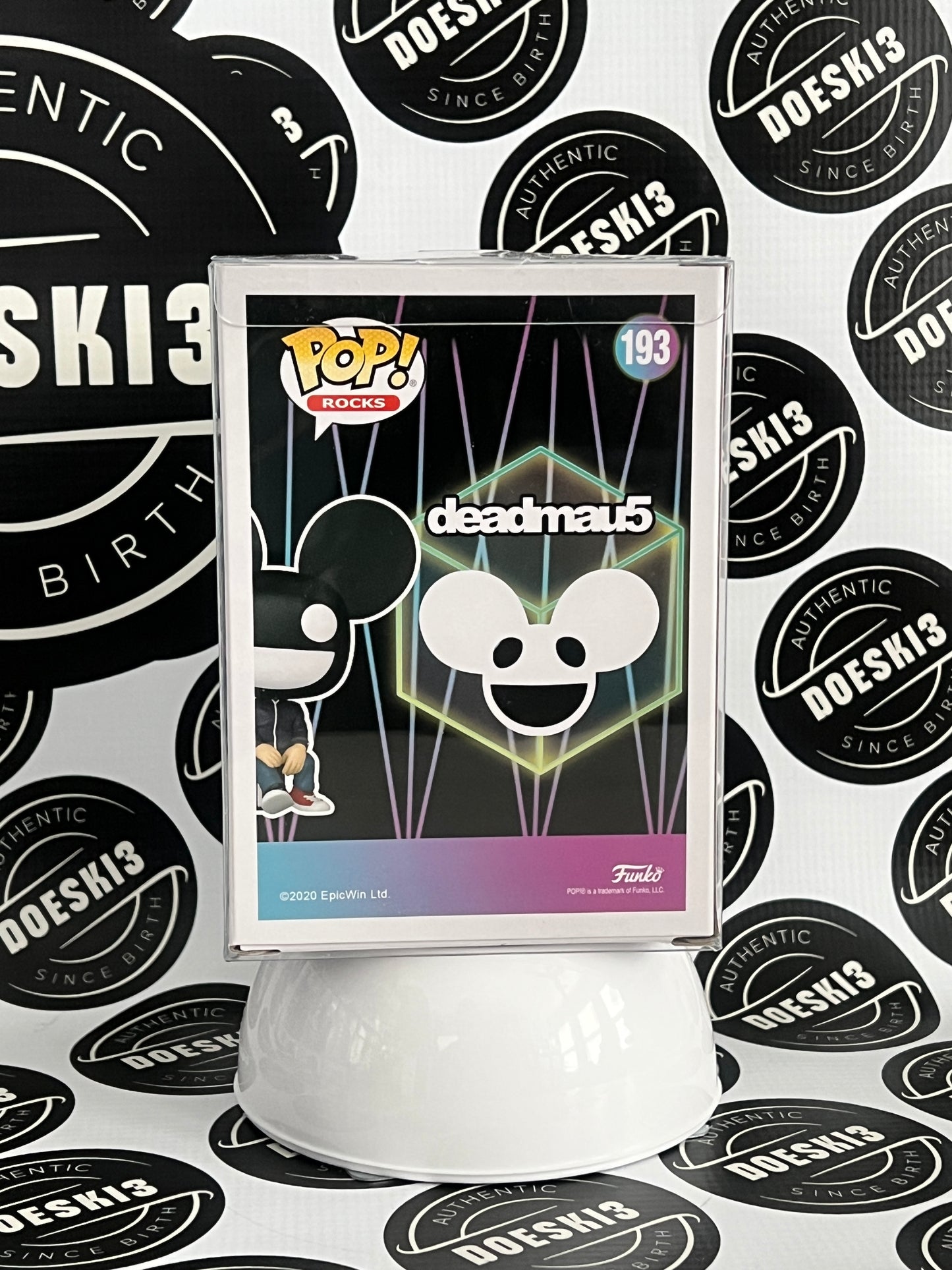 Funko Pop! Deadmau5 #193 Glows In Dark Funko Exclusive Limited Edition W/Protector