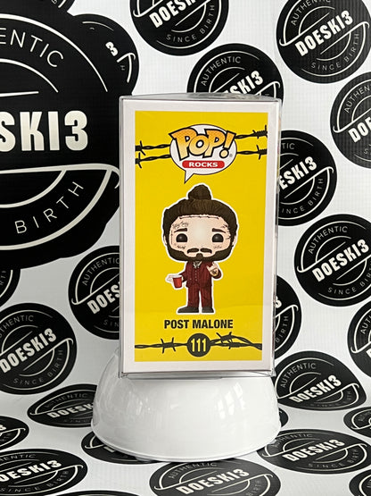 Funko Pop! Rocks Post Malone #111 W/Protector