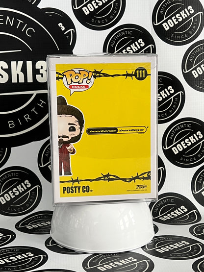 Funko Pop! Rocks Post Malone #111 W/Protector