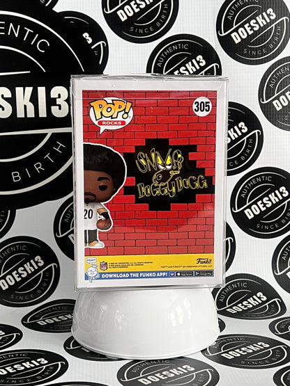 Funko Pop! Snoop Dogg White Steelers #305 LE 5K Tha Dogg House Exclusive W/Protector