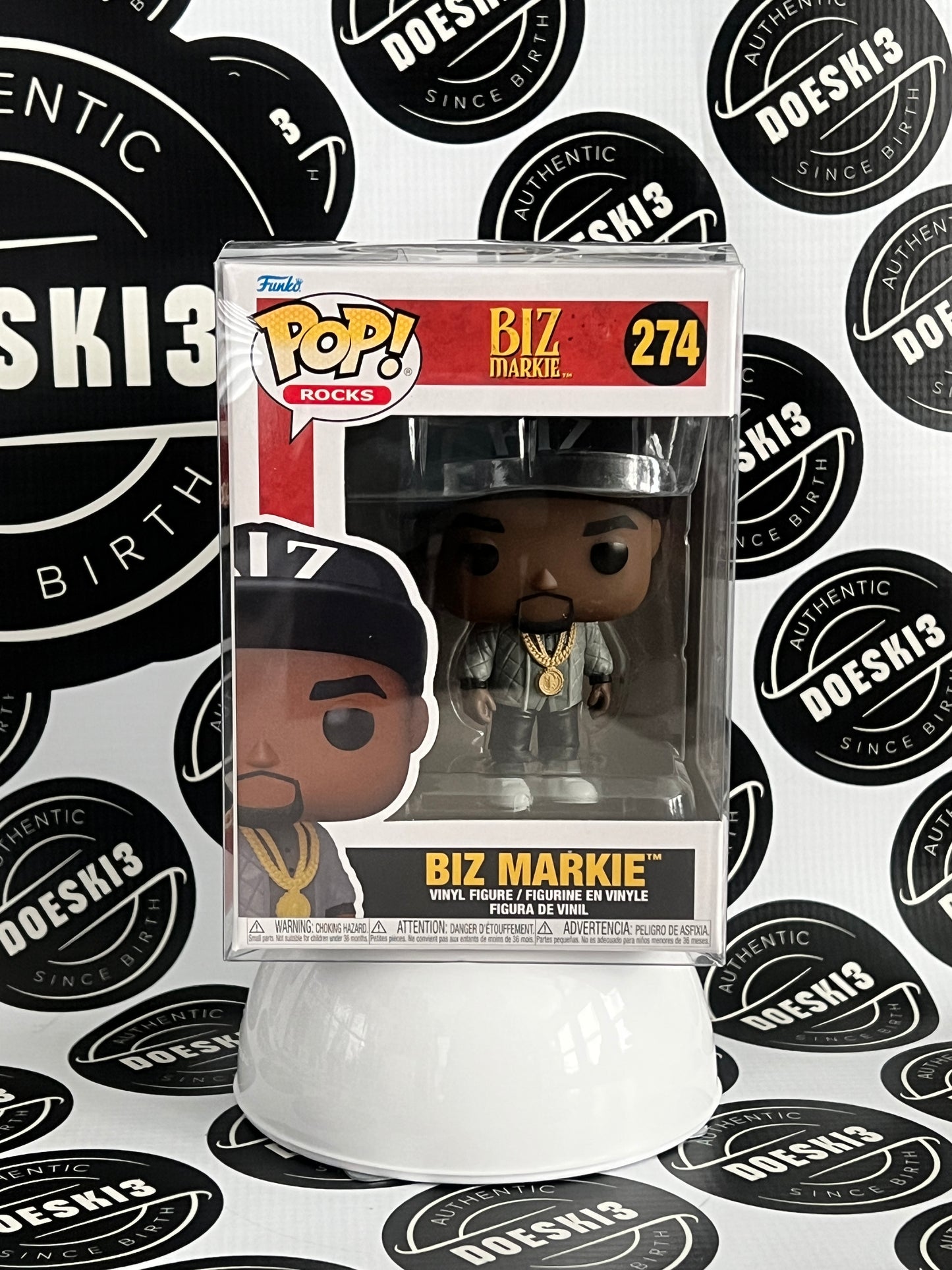 Funko Pop! Rocks Biz Markie #274 W/Protector