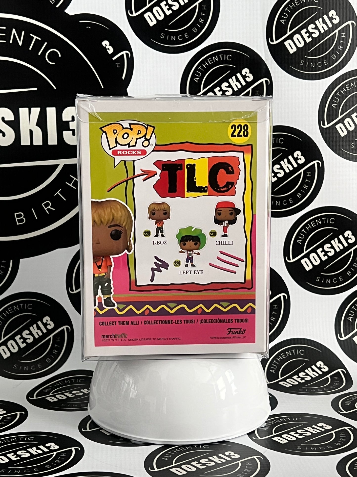 Funko Pop! TLC T-Boz #228 W/Protector