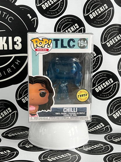 Funko Pop! TLC Chilli #194 Waterfalls Translucent (Chase) W/Protector